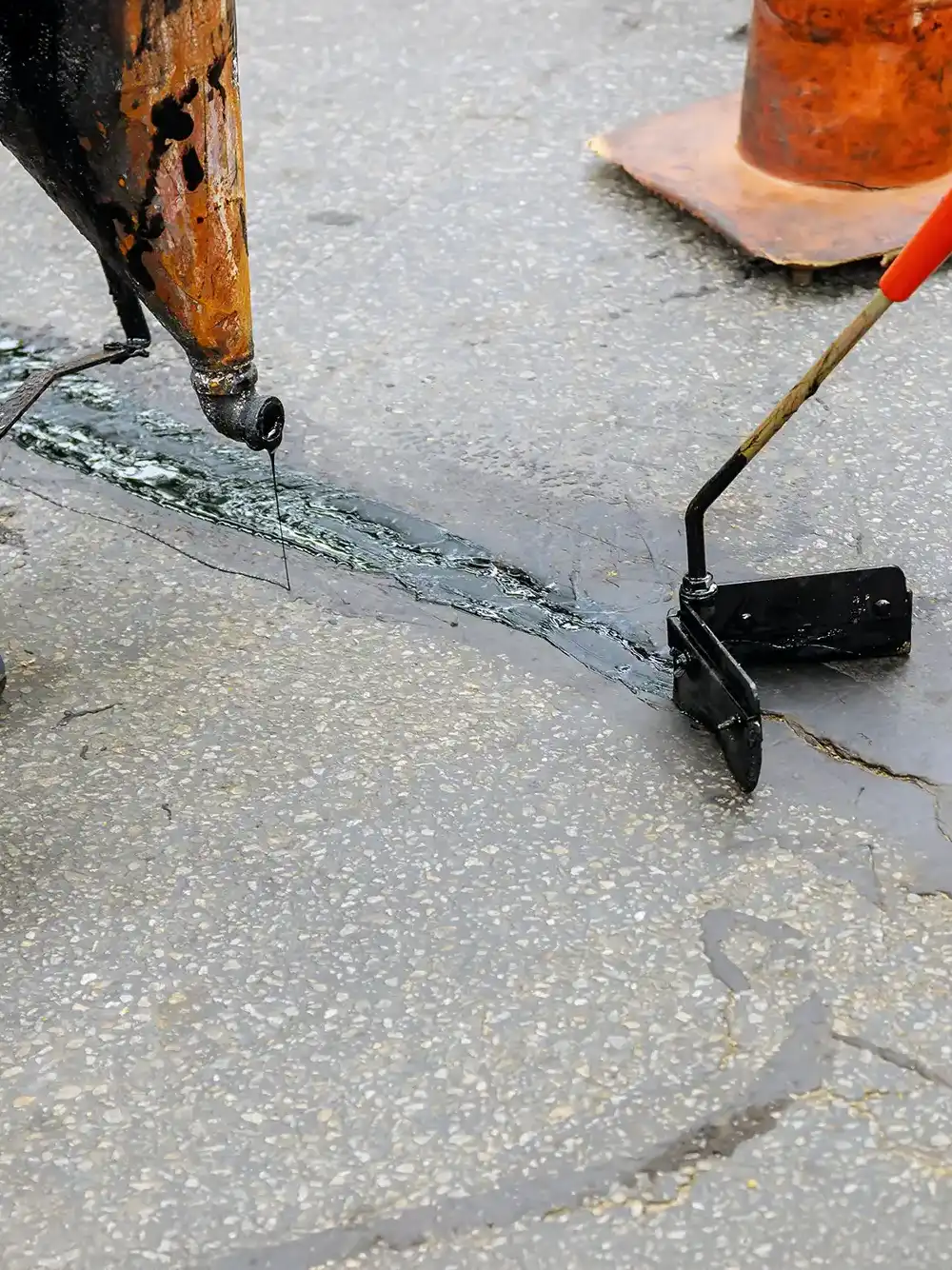 Asphalt Maintenance Work